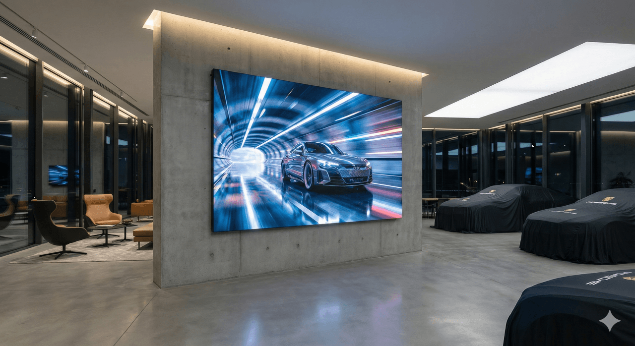 Etalagescherm voor winkel en showroom - Betoled