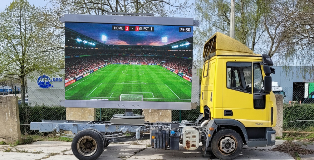 Mobiel LED scherm op maat - Betoled maatwerk