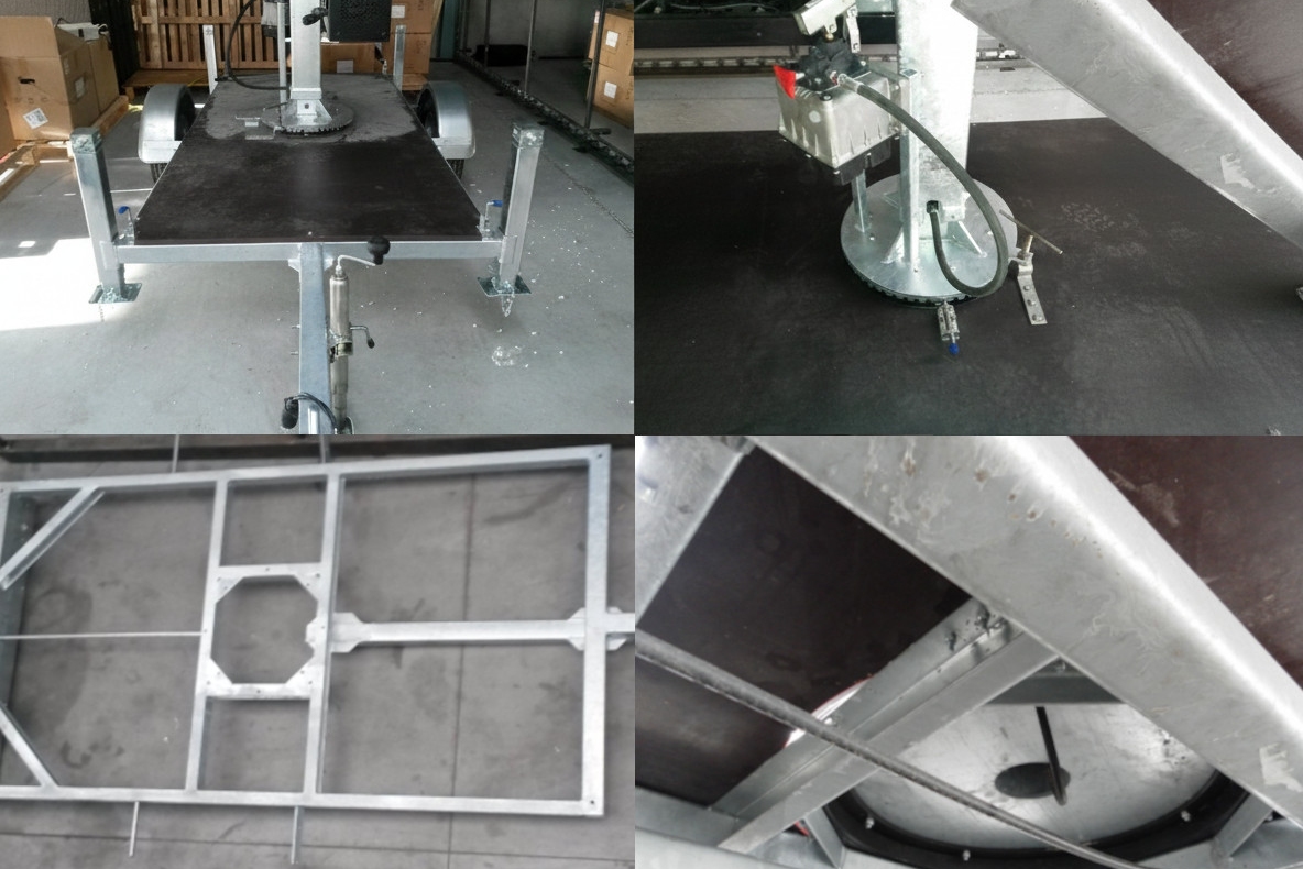 Technische setup LED trailer