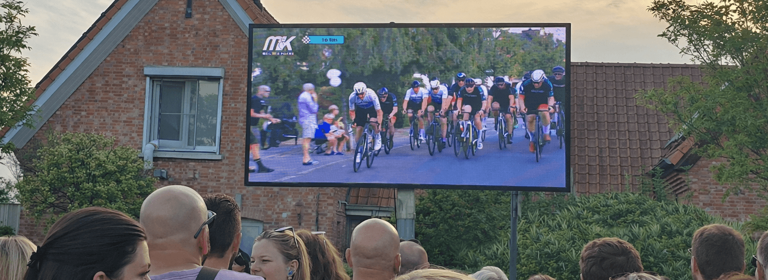 Mobiel LED scherm trailer voor evenementen - Betoled verhuur