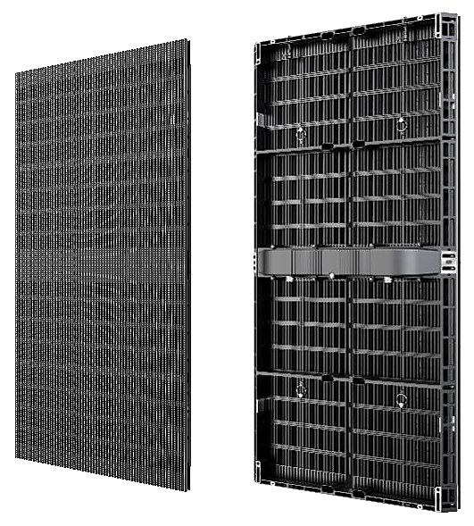 KG-Serie cabinet voorkant en achterkant met frame