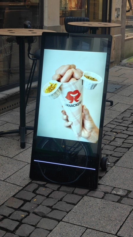 Digitaal A-board stoepbord - Betoled